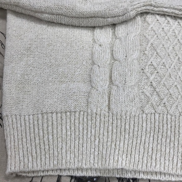 Halogen X Atlantic-Pacific Cable Knit Sweater - Picture 5 of 7